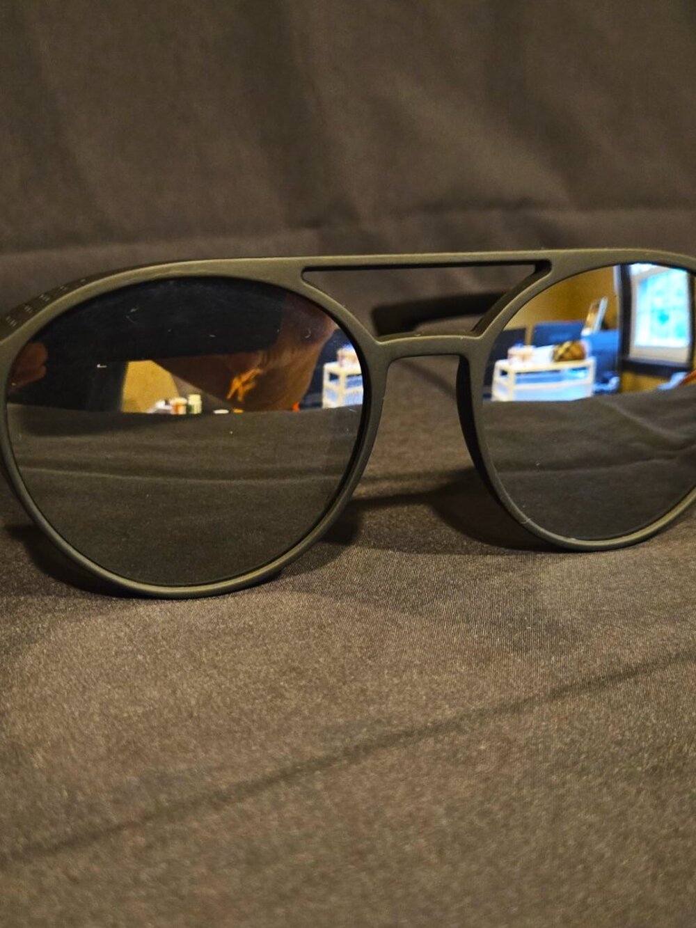 Black Funky Designer Unique Sunglasses – Brand New – Never Used